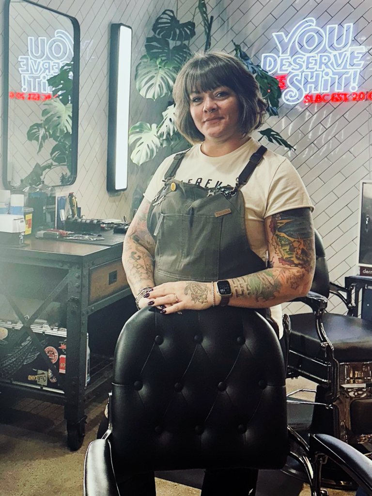 Salt Lake City Barber Tabitha Kalt